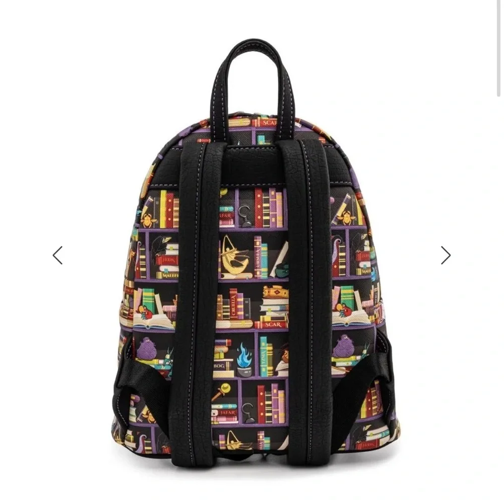 Loungefly Disney Villain Books Mini Backpack and Wallet set